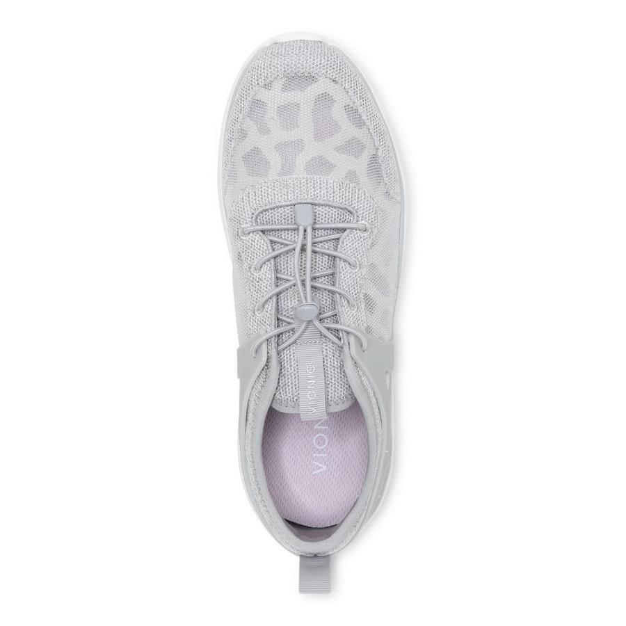 Amalia Trainer Grey Metallic Vionic