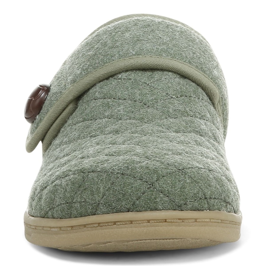 Army Green Jackie Slipper Vionic