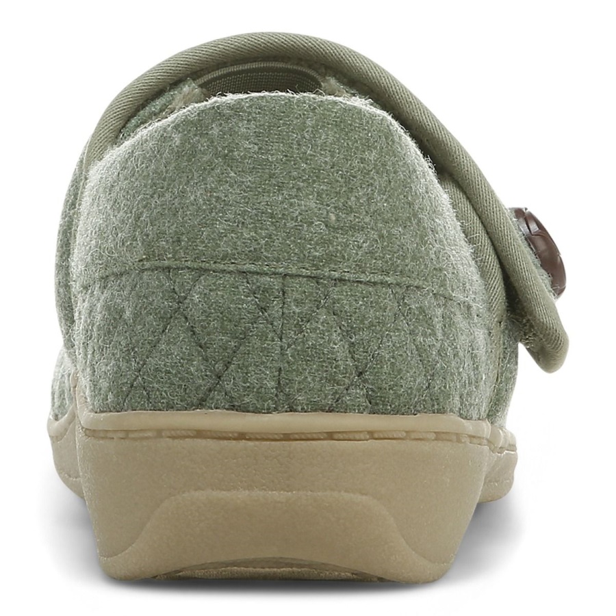 Army Green Jackie Slipper Vionic