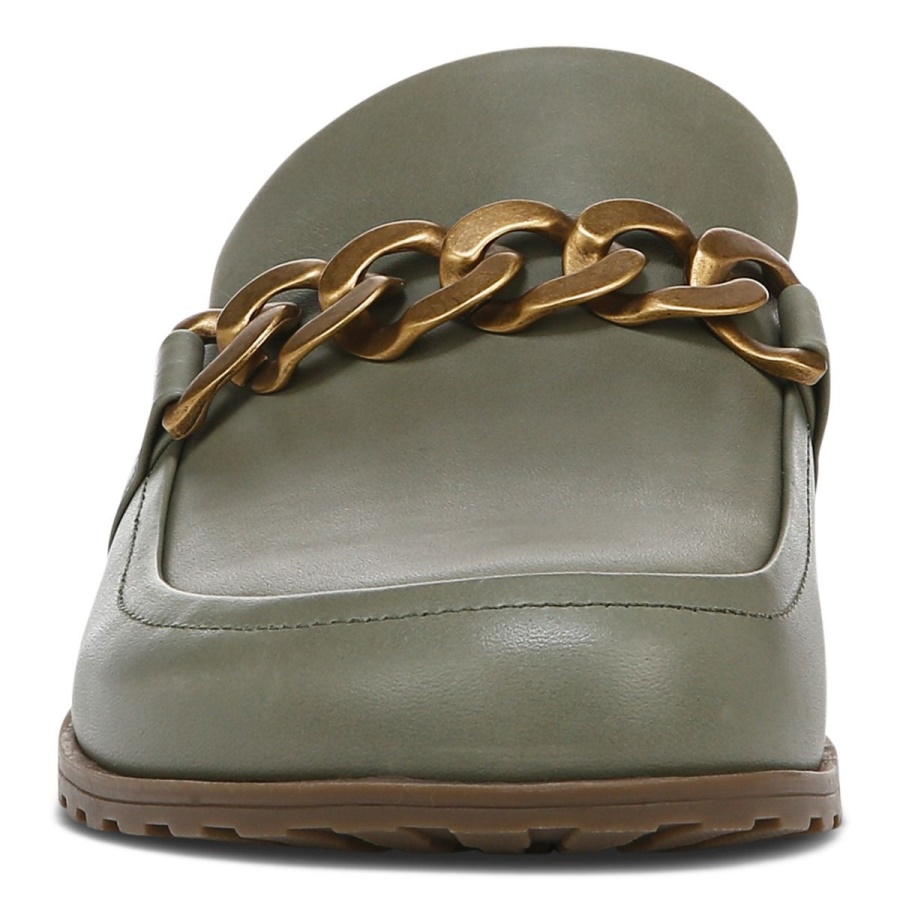 Army Green Vionic Georgie Mule
