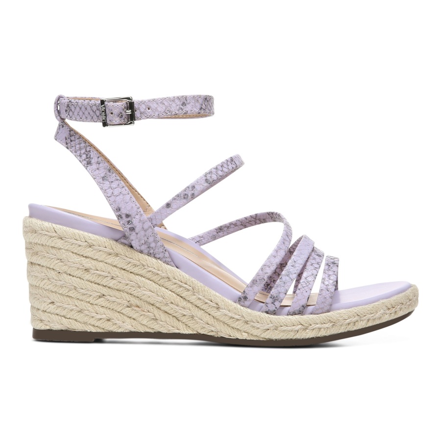Ayda Espadrille Wedge Sandal Pastel Lilac Vionic