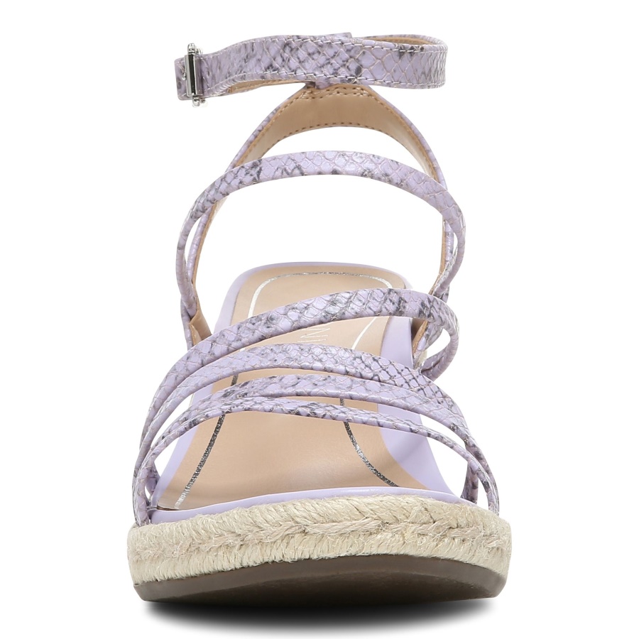 Ayda Espadrille Wedge Sandal Pastel Lilac Vionic