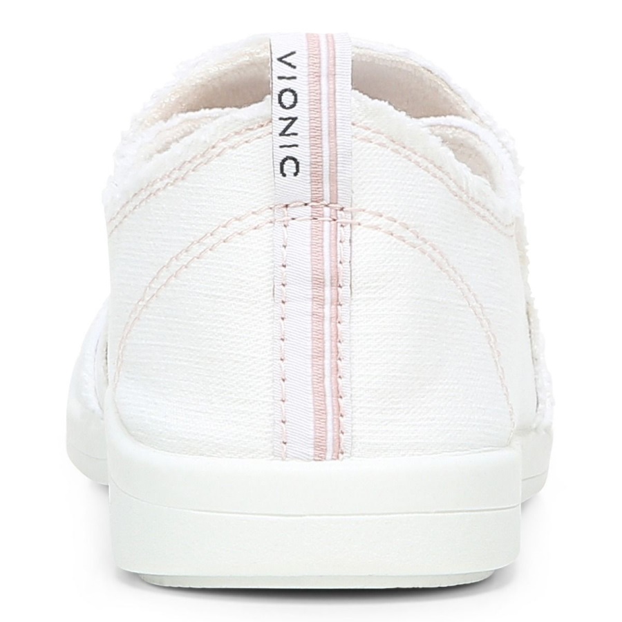 Beach Malibu Slip on Sneaker Canvas Cream Canvas Vionic