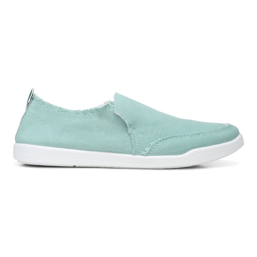 Beach Malibu Slip on Sneaker Canvas Wasabi Canvas Vionic