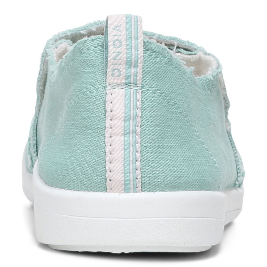 Beach Malibu Slip on Sneaker Canvas Wasabi Canvas Vionic