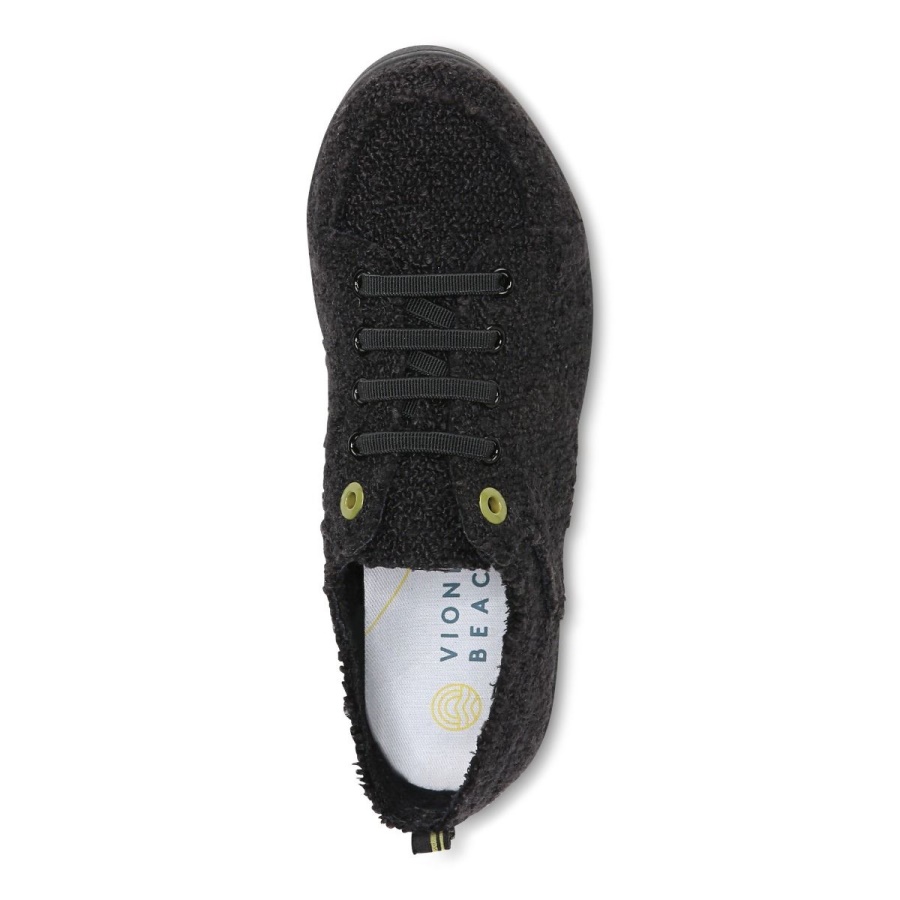 Beach Pismo Casual Sneaker Boucle Black Boucle Vionic