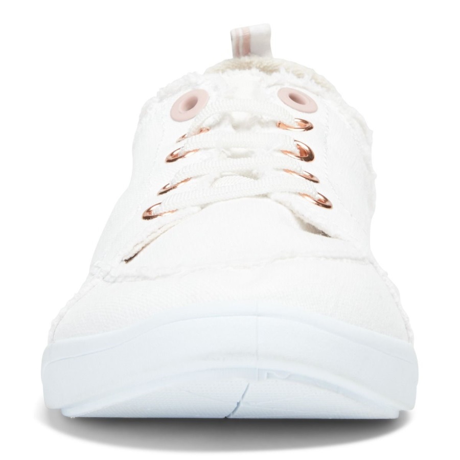 Beach Pismo Casual Sneaker Canvas Cream Vionic
