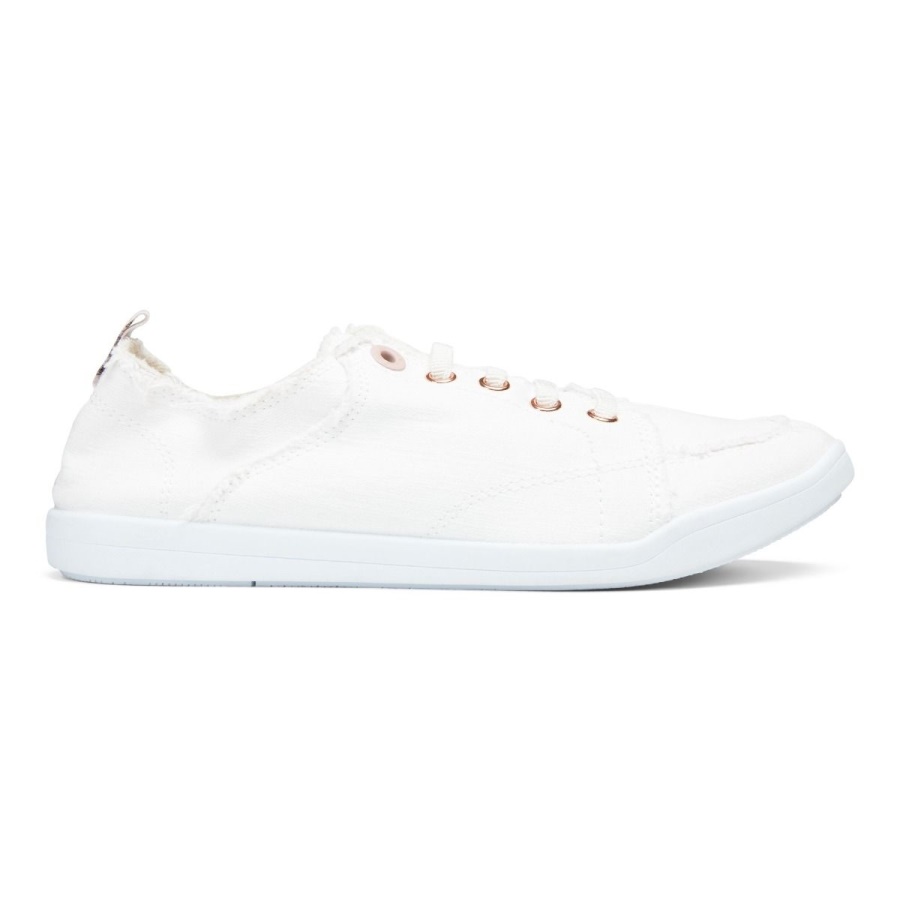 Beach Pismo Casual Sneaker Canvas Cream Vionic