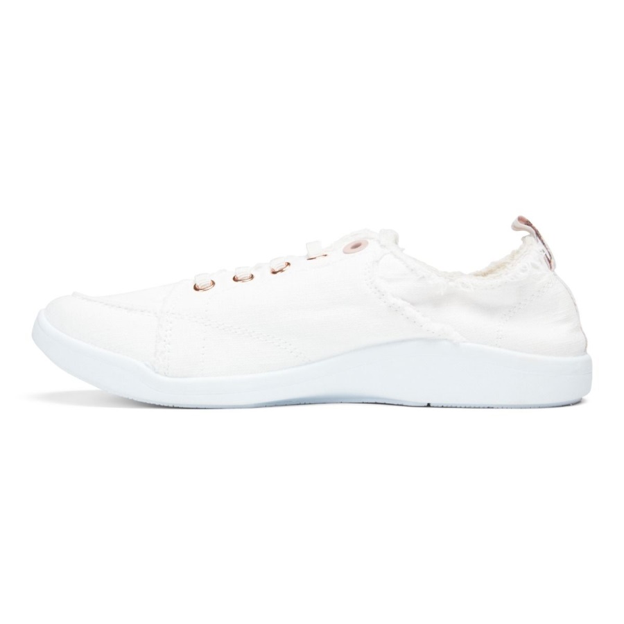 Beach Pismo Casual Sneaker Canvas Cream Vionic