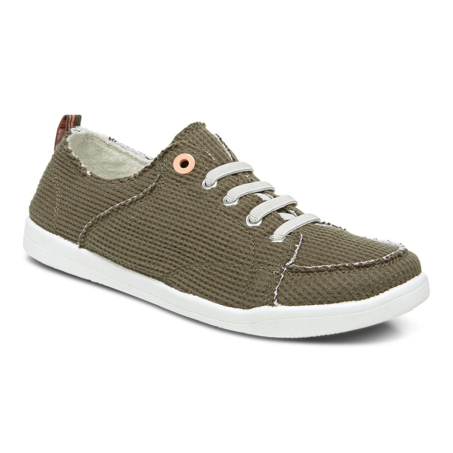 Beach Pismo Casual Sneaker Knit Olive Knit Vionic