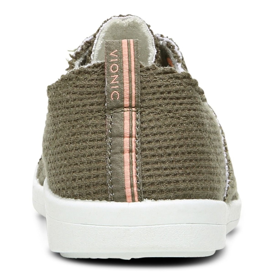 Beach Pismo Casual Sneaker Knit Olive Knit Vionic