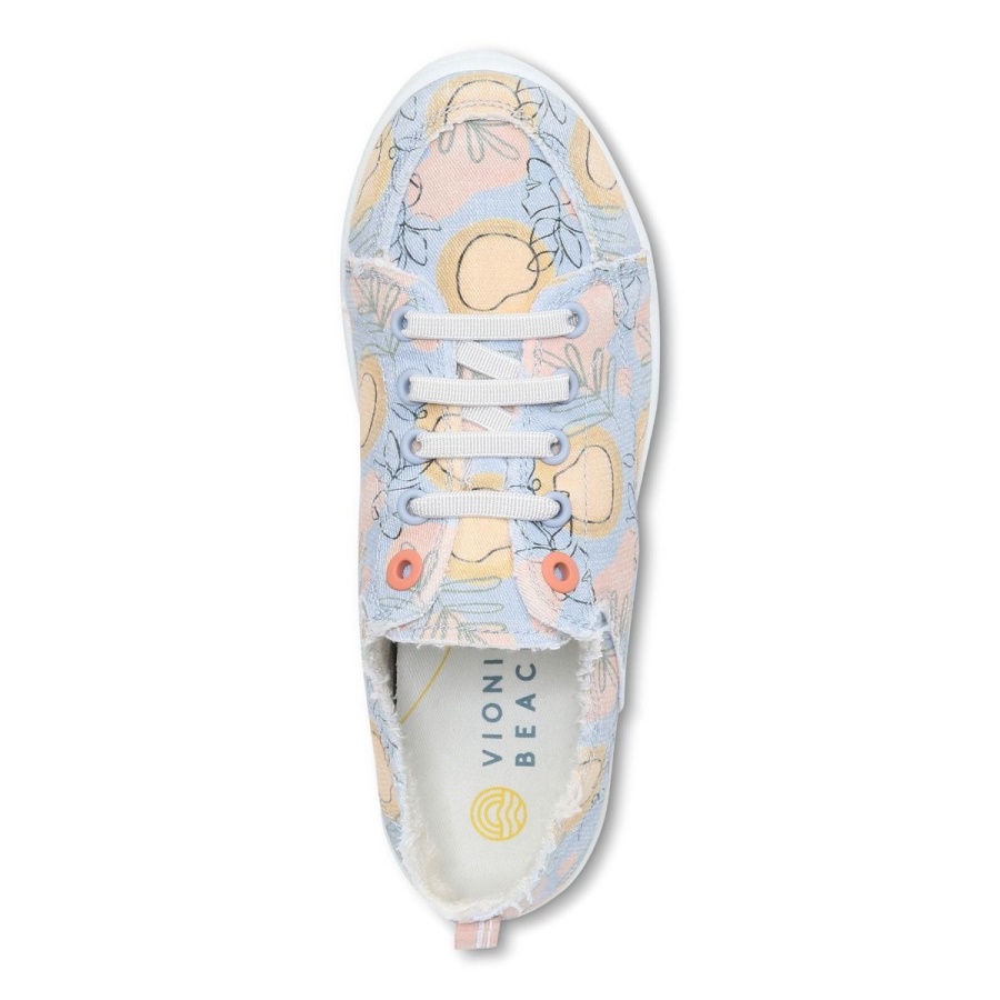 Beach Pismo Casual Sneaker Orange Grove Vionic Grove Blue Haze