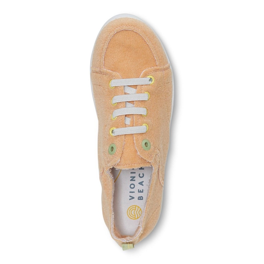 Beach Pismo Casual Sneaker Terry Apricot Terry Vionic