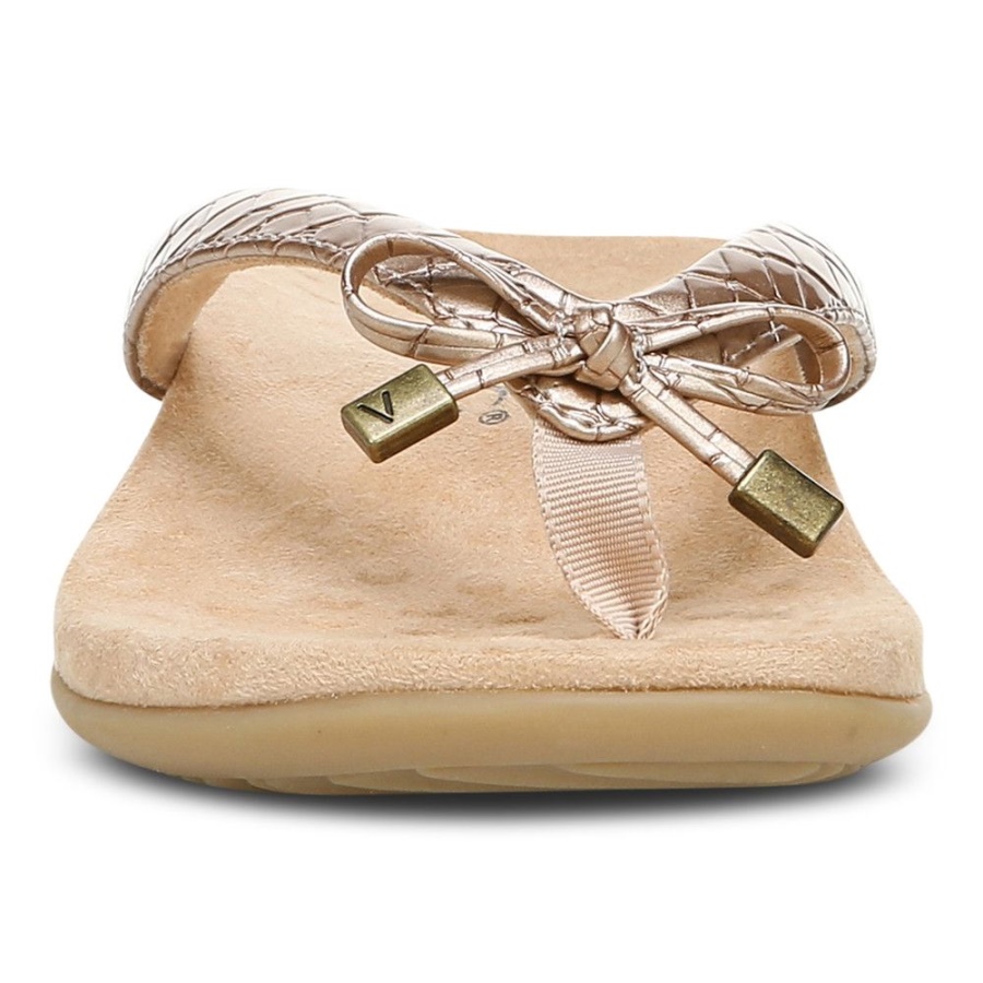 Bella Toe Post Sandal Vionic Rose