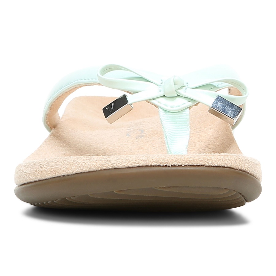 Bella Toe Post Sandal Vionic Seafoam