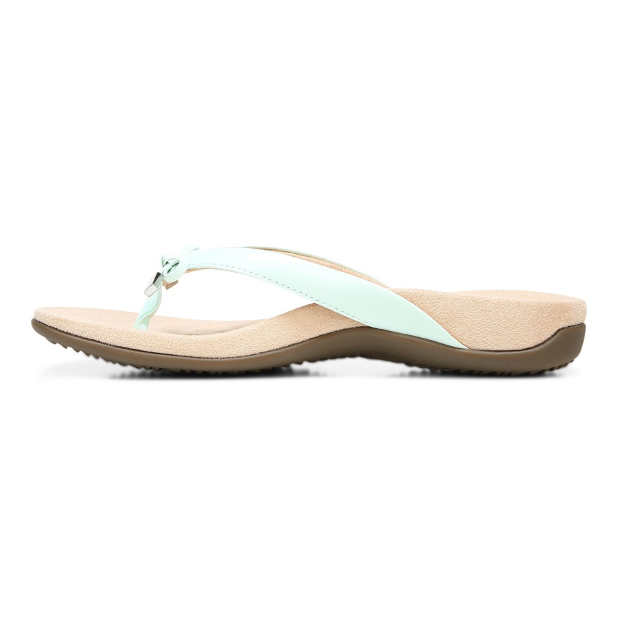 Bella Toe Post Sandal Vionic Seafoam