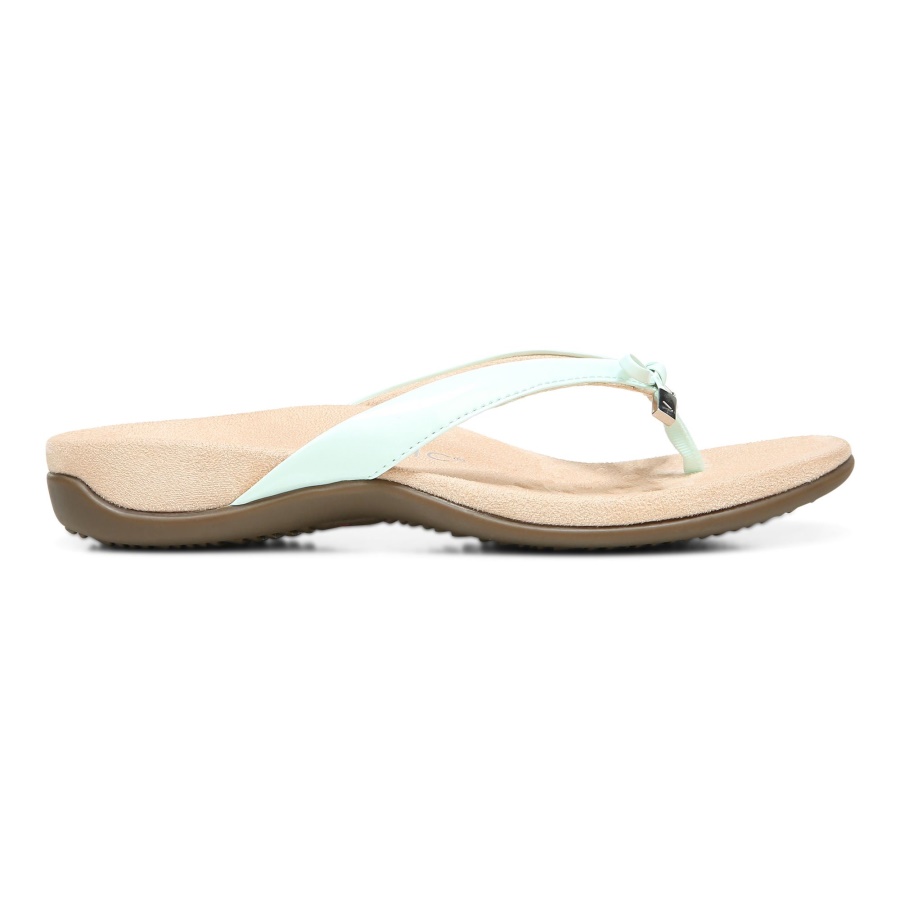 Bella Toe Post Sandal Vionic Seafoam