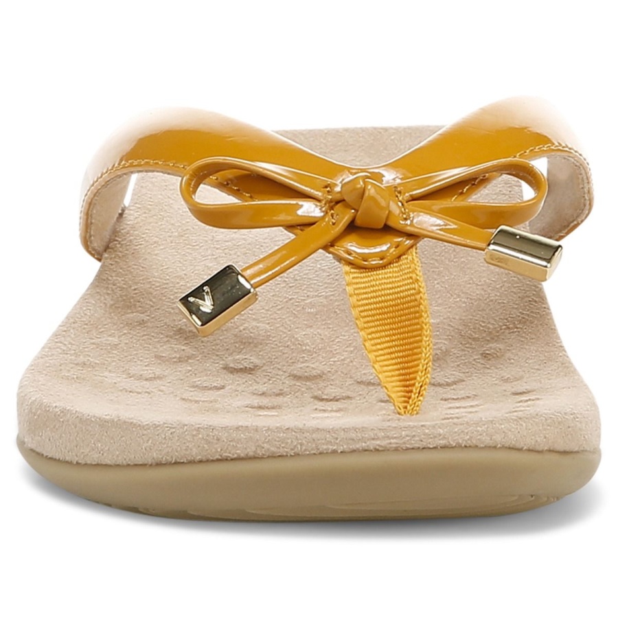 Bella Toe Post Sandal Vionic Sunflower