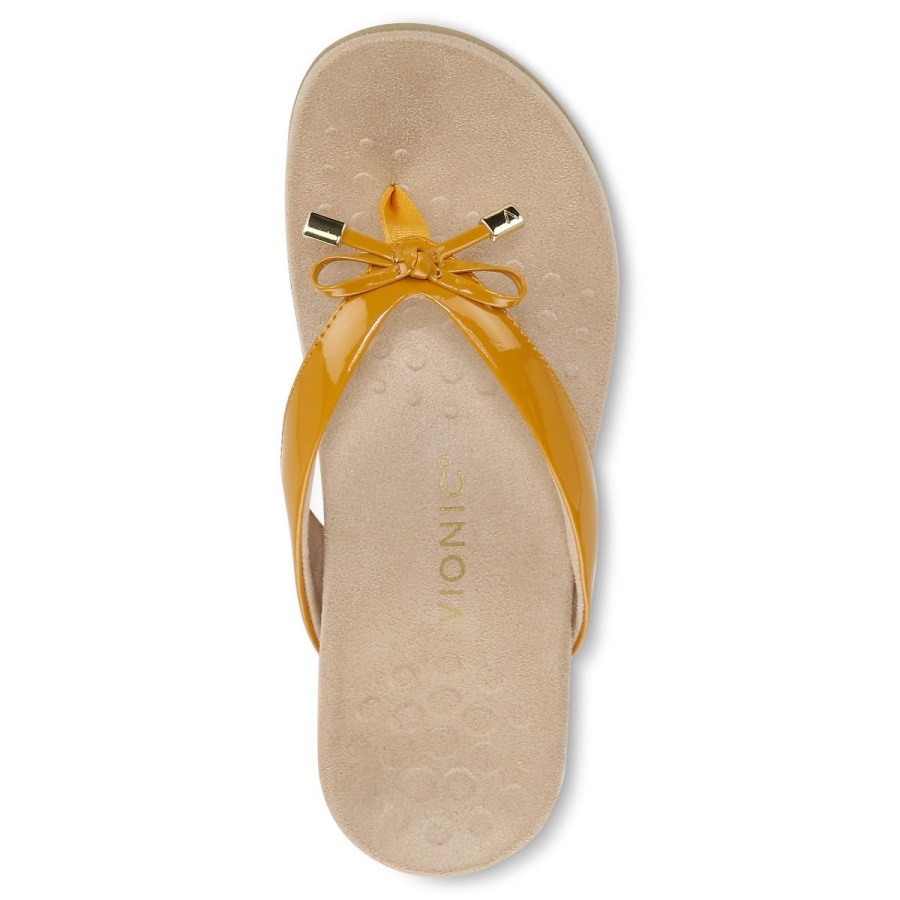 Bella Toe Post Sandal Vionic Sunflower