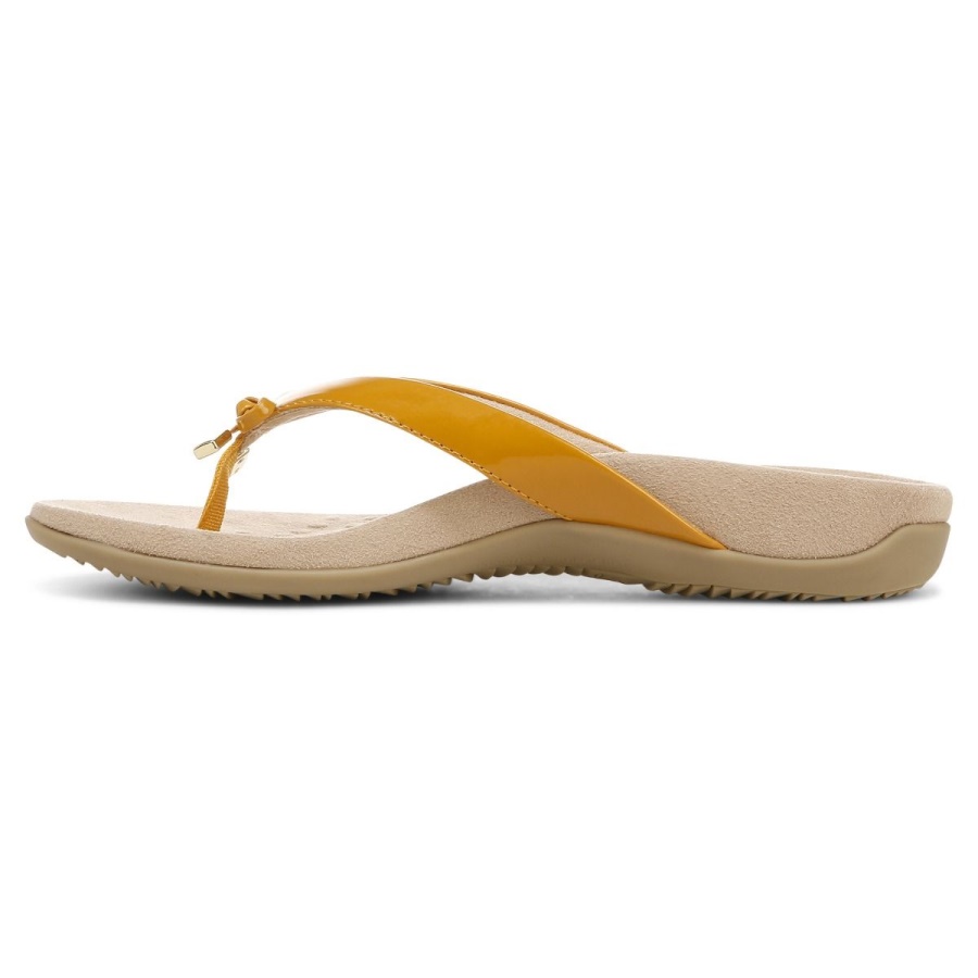 Bella Toe Post Sandal Vionic Sunflower