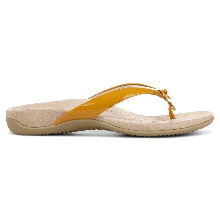Bella Toe Post Sandal Vionic Sunflower