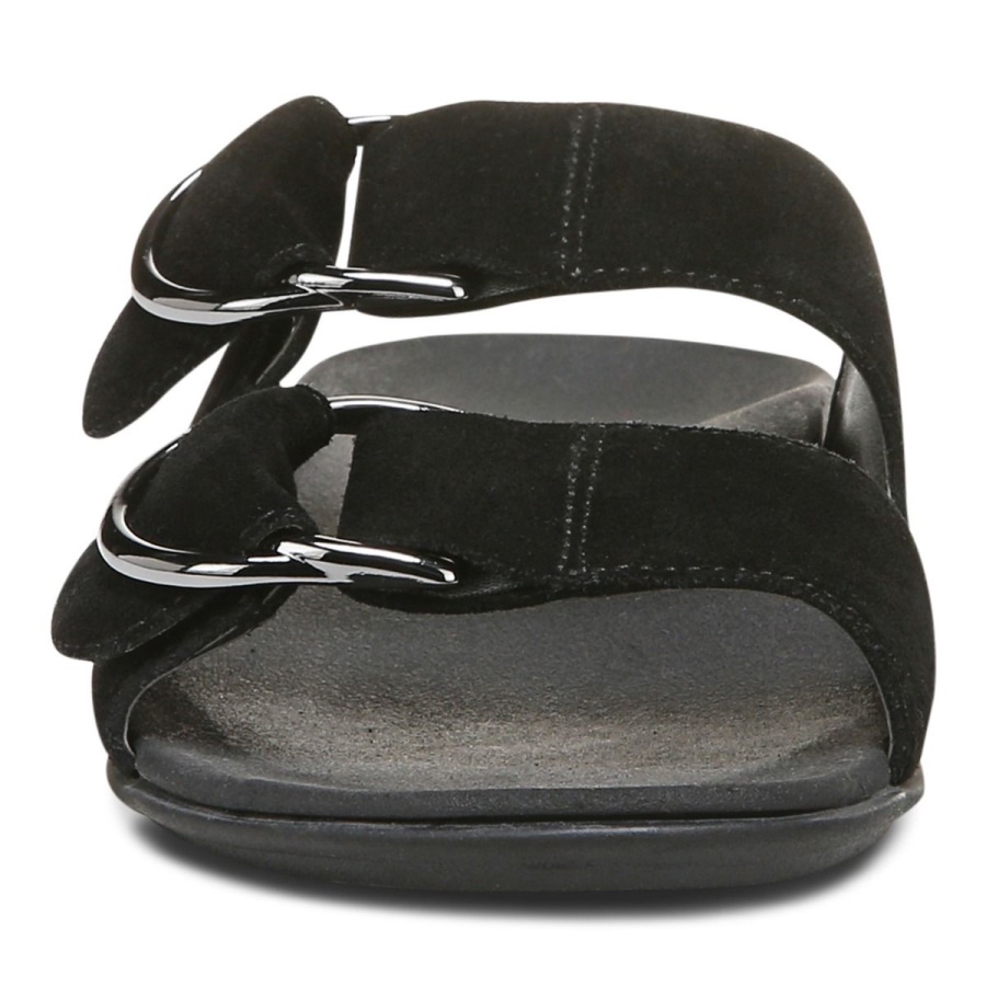 Black Corlee Slide Sandal Vionic