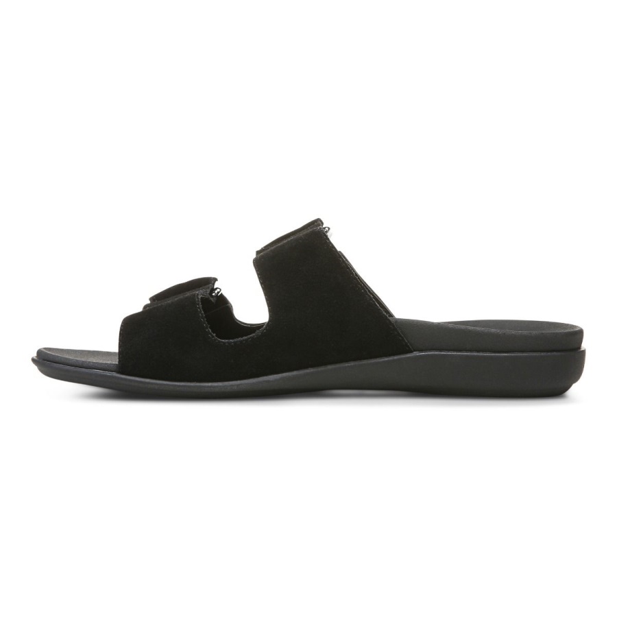 Black Corlee Slide Sandal Vionic