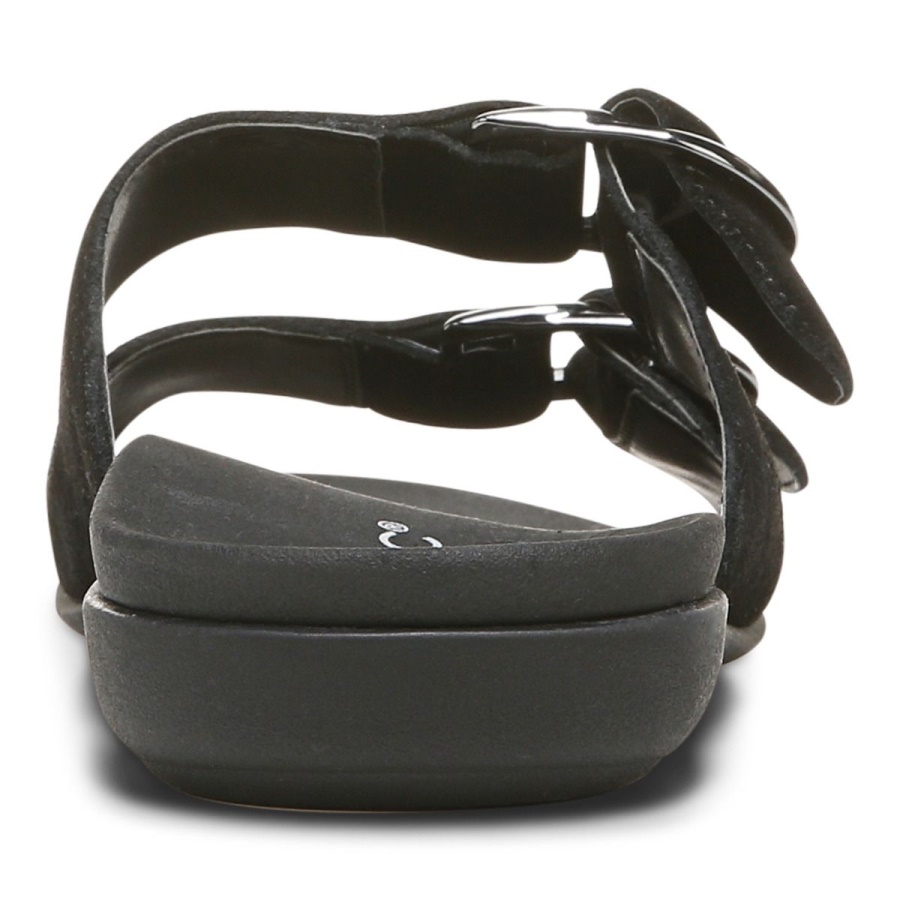 Black Corlee Slide Sandal Vionic