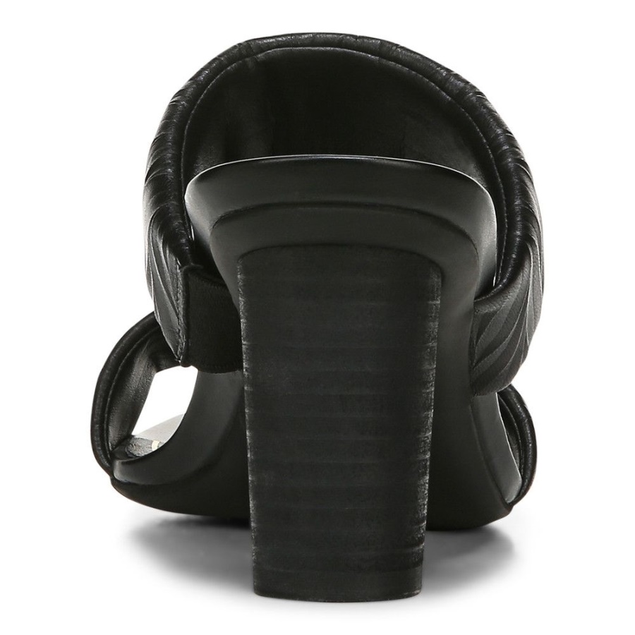 Black Emaline Heeled Sandal Vionic