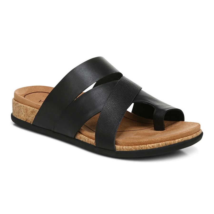 Black Luelle Sandal Vionic