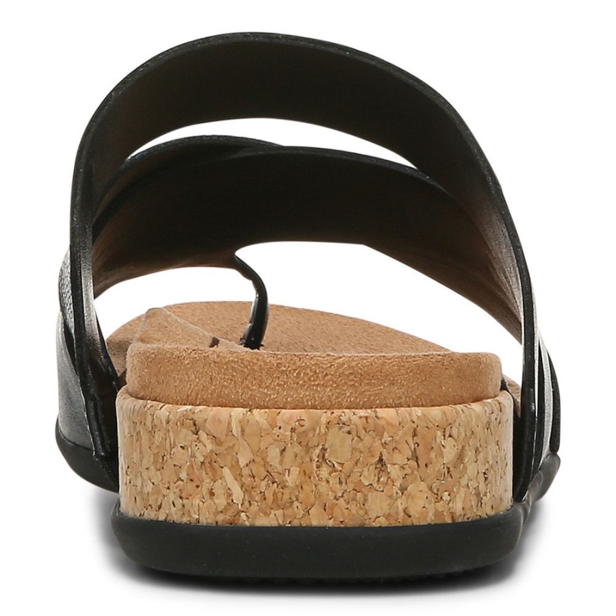 Black Luelle Sandal Vionic