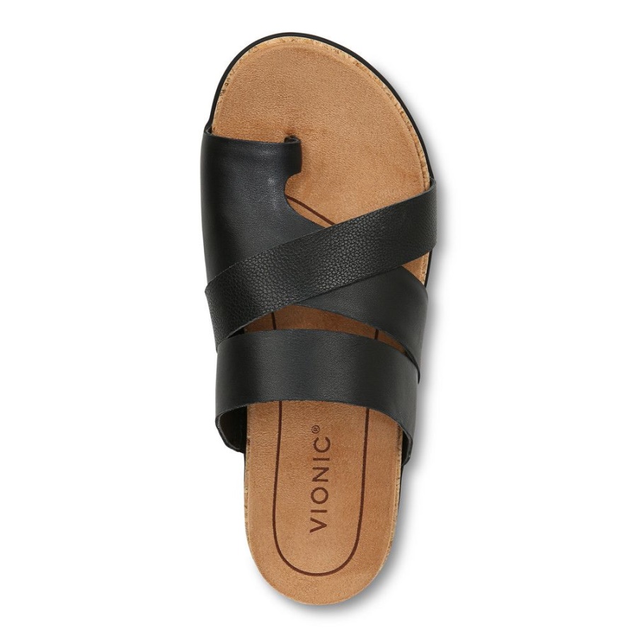 Black Luelle Sandal Vionic