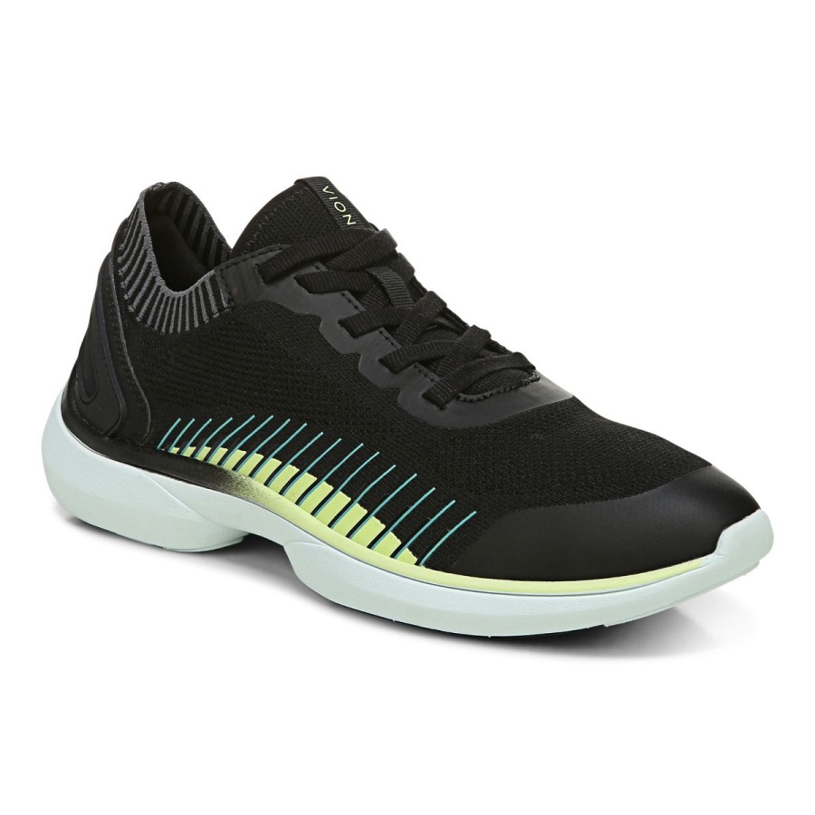 Black Pale Lime Vionic Embolden Sneaker