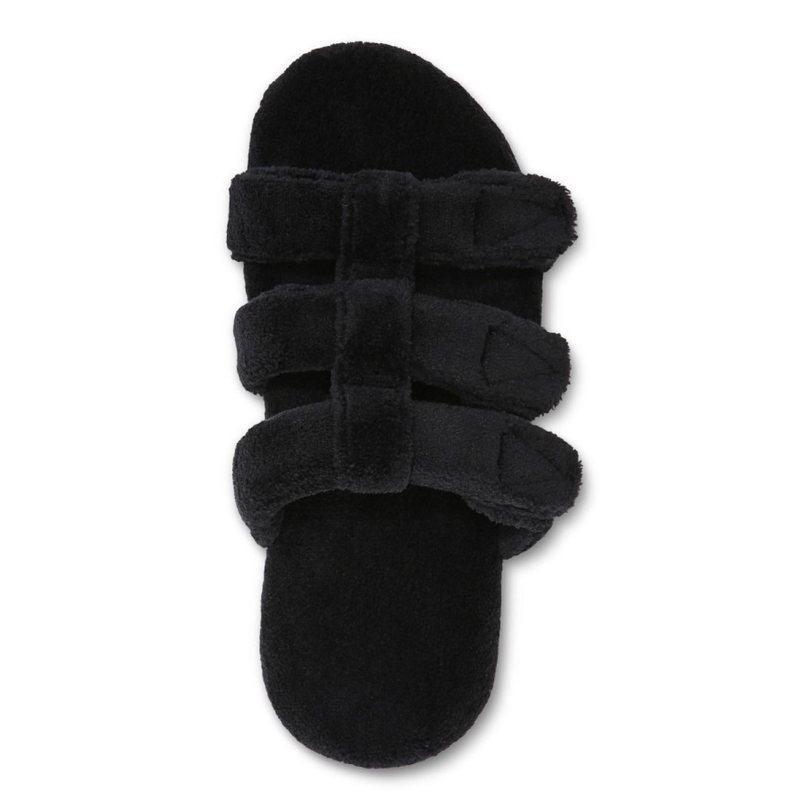 Black Snooze Slipper Vionic