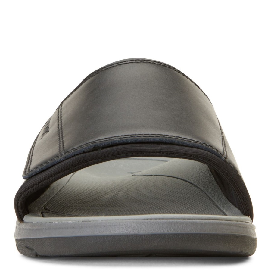Black Stanley Slip On Sandal Vionic