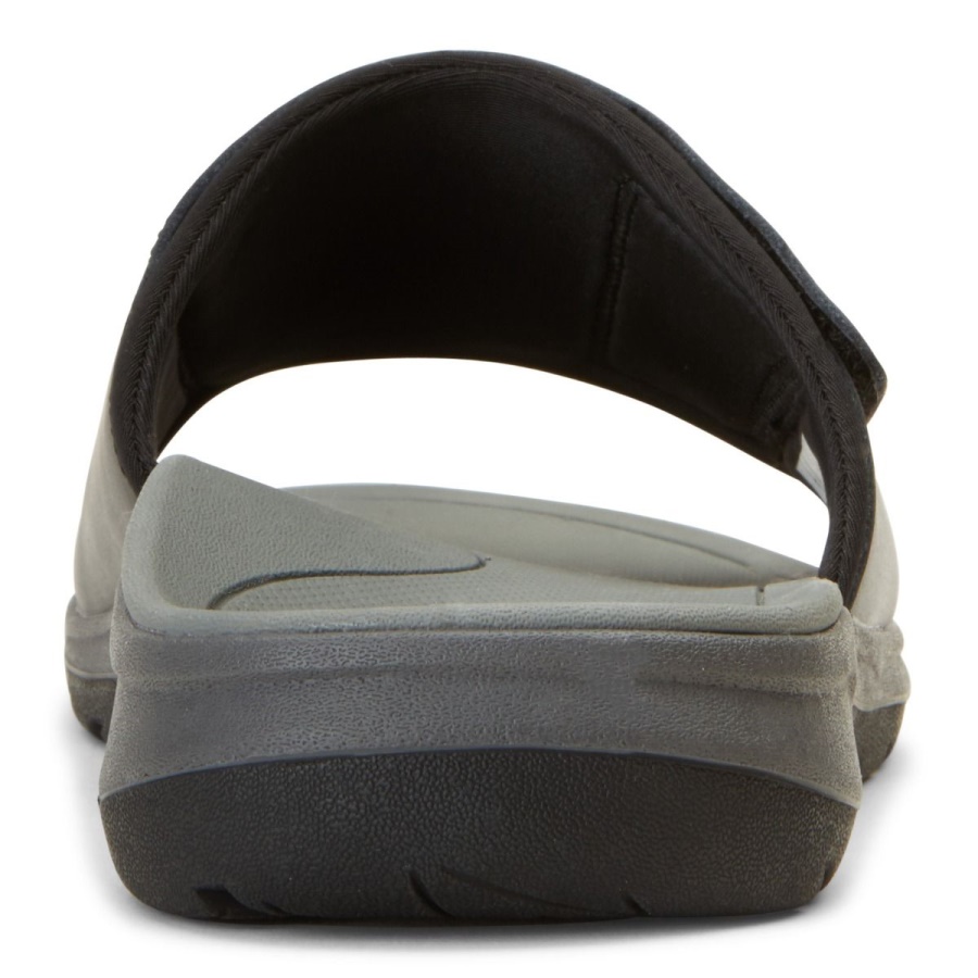 Black Stanley Slip On Sandal Vionic