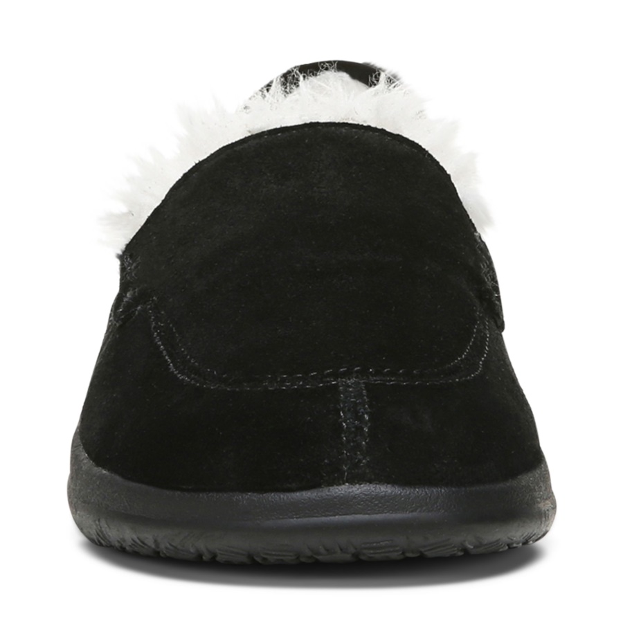 Black Suede Lynez Slipper Vionic