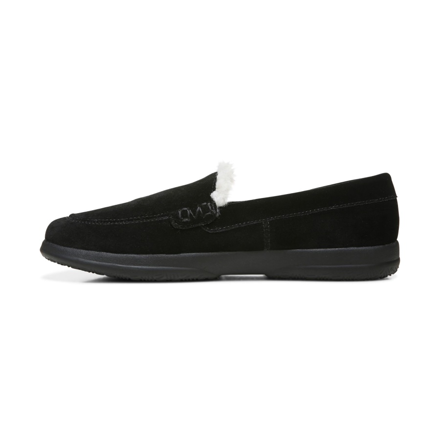 Black Suede Lynez Slipper Vionic