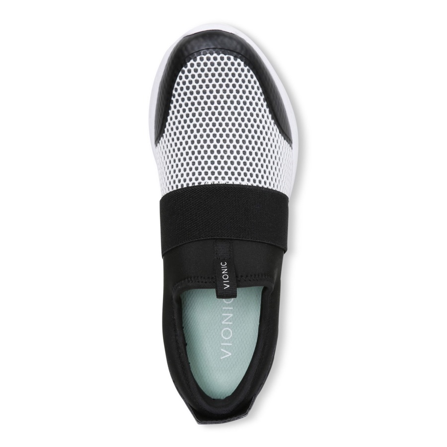 Black Vionic Camrie Slip on Sneaker