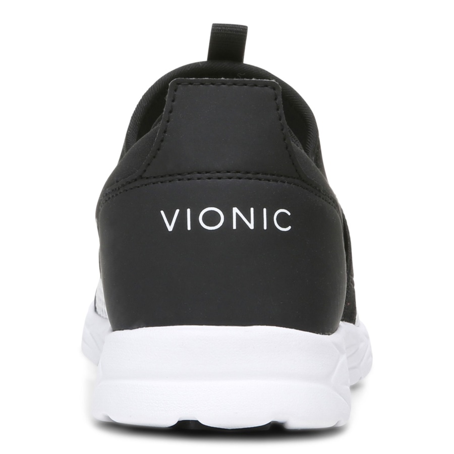 Black Vionic Camrie Slip on Sneaker