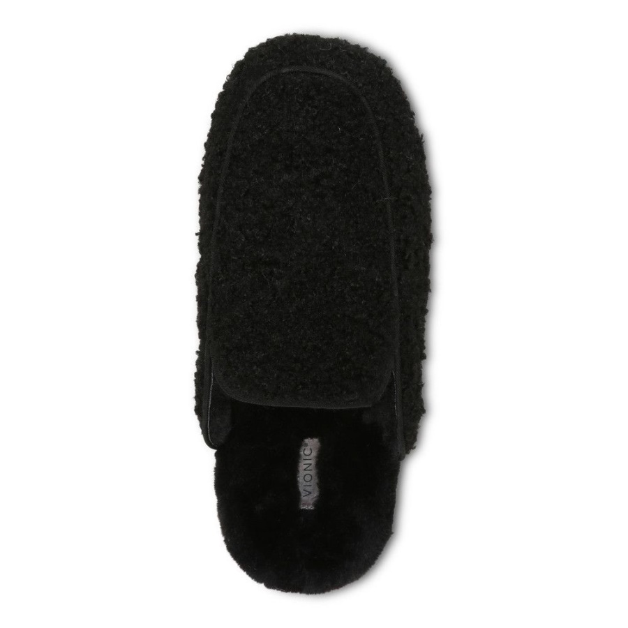 Black Vionic Caressa Slipper