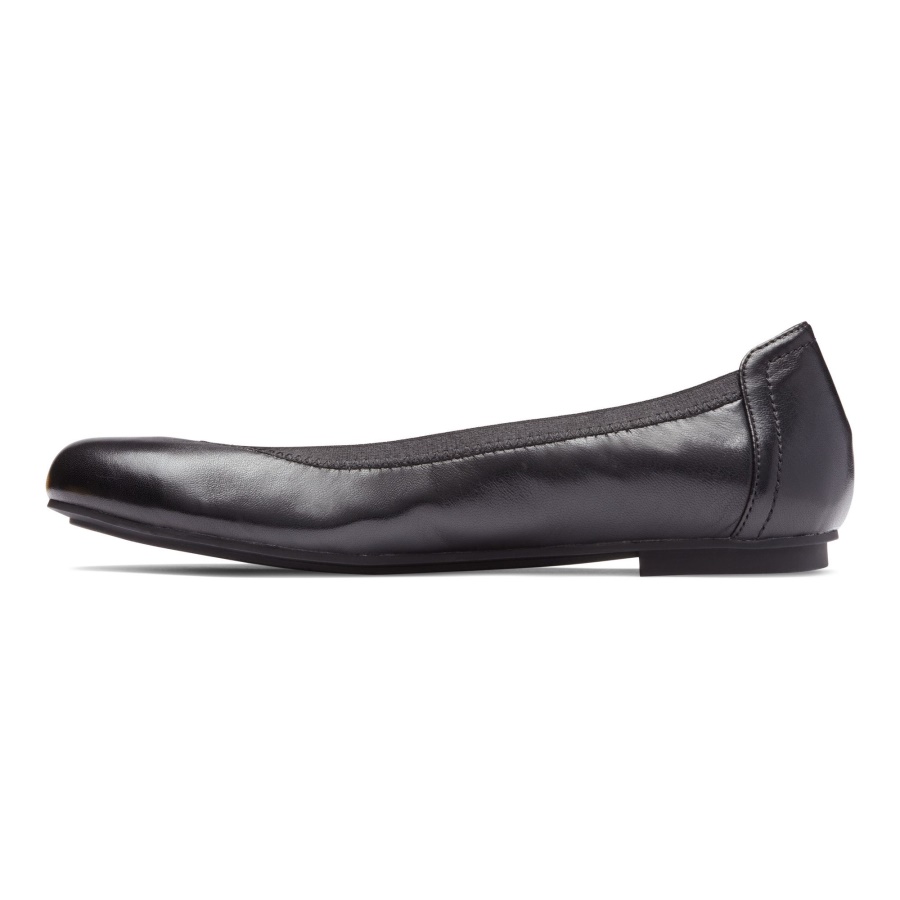 Black Vionic Caroll Ballet Flat