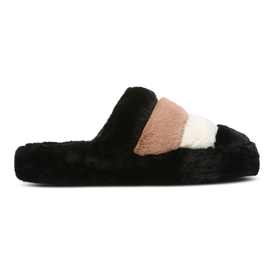 Black Vionic Cosmina Slipper