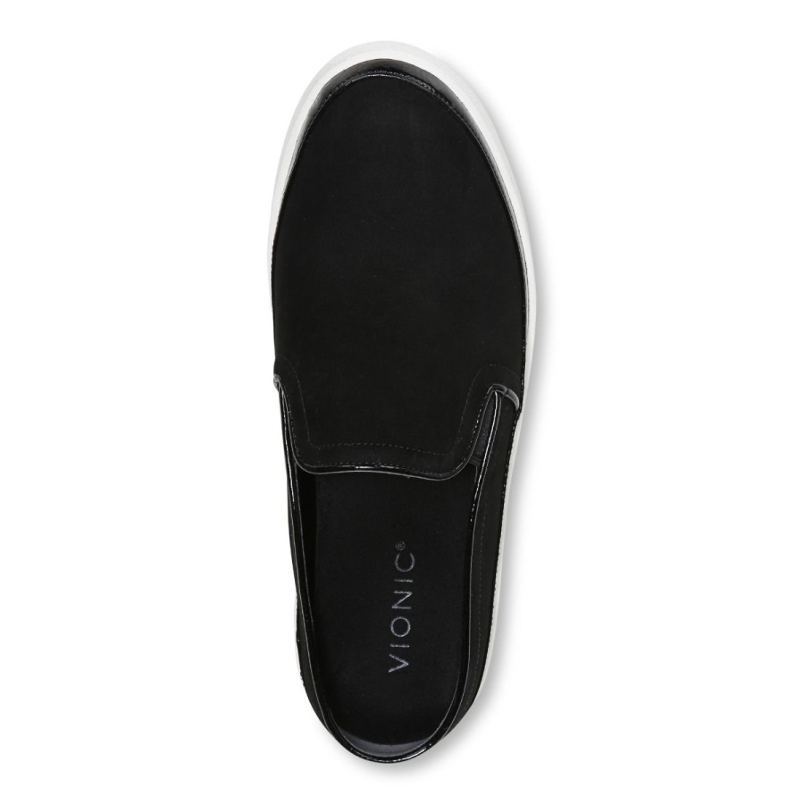 Black Vionic Effortless Slip on Sneaker