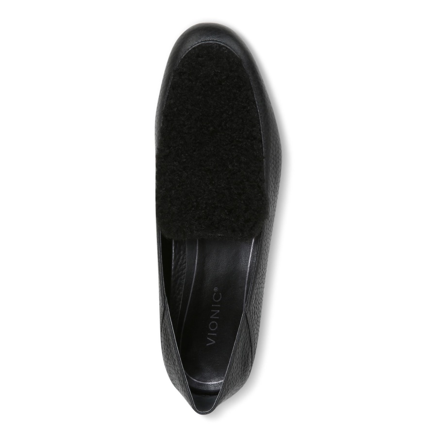 Black Vionic Frieda Flat