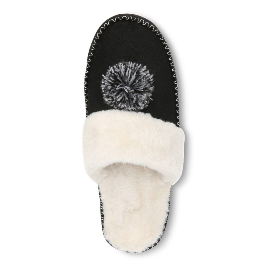 Black Vionic Grace Slipper