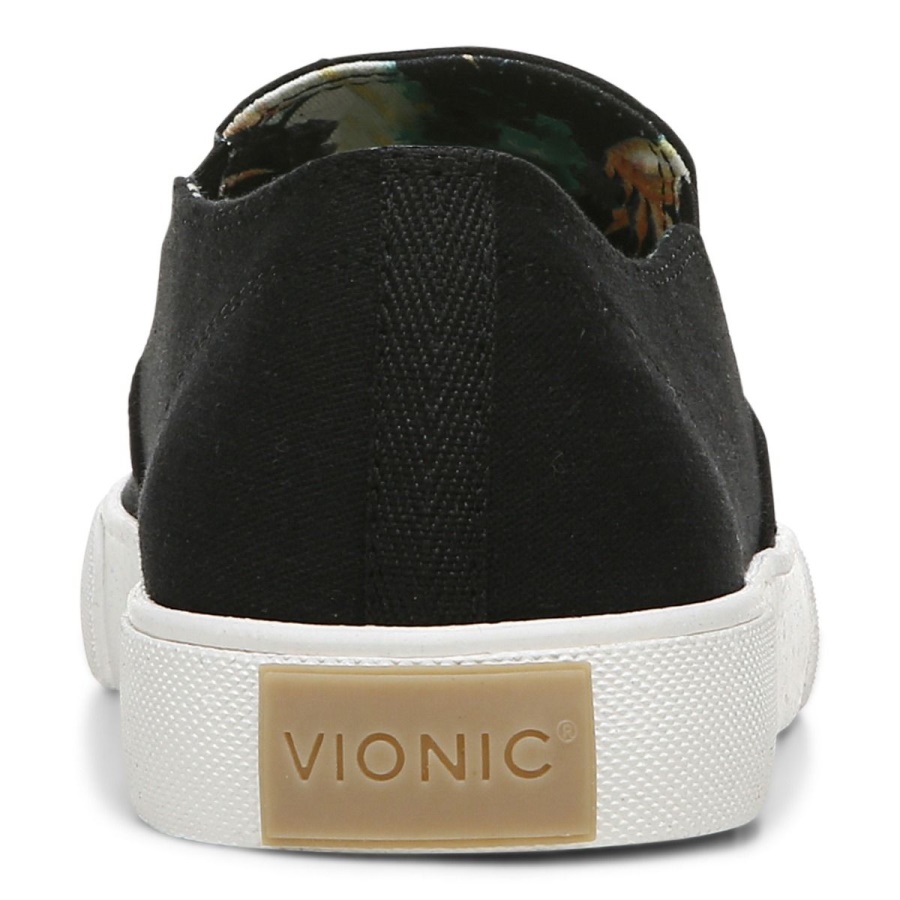 Black Vionic Groove Slip on Sneaker