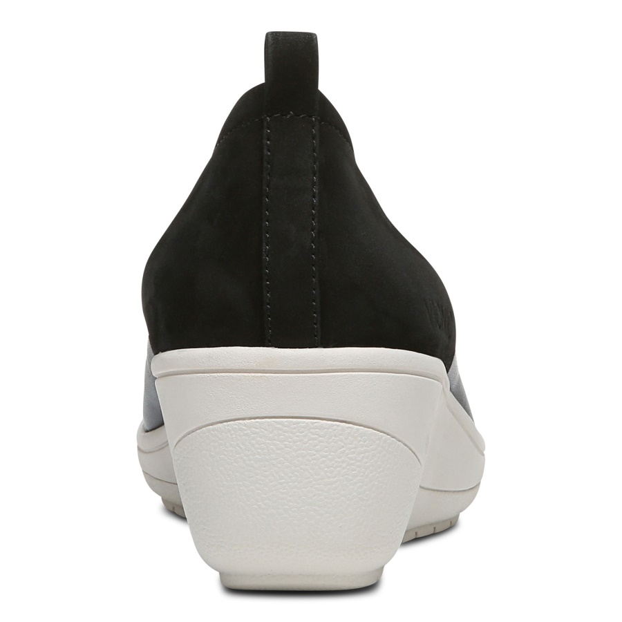 Black Vionic Jacey Wedge