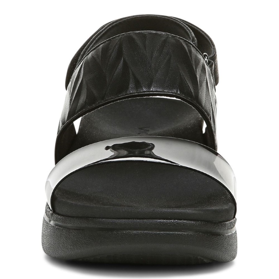 Black Vionic Karleen Platform Sandal