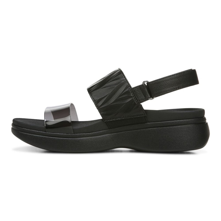 Black Vionic Karleen Platform Sandal